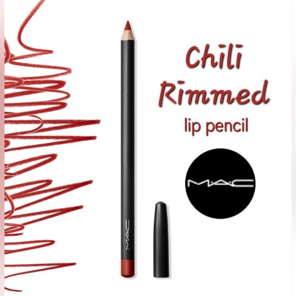 Mac Lip Pencil Chili Rimmed Brick Red Brand New Authentic New Shade - Picture 1 of 8